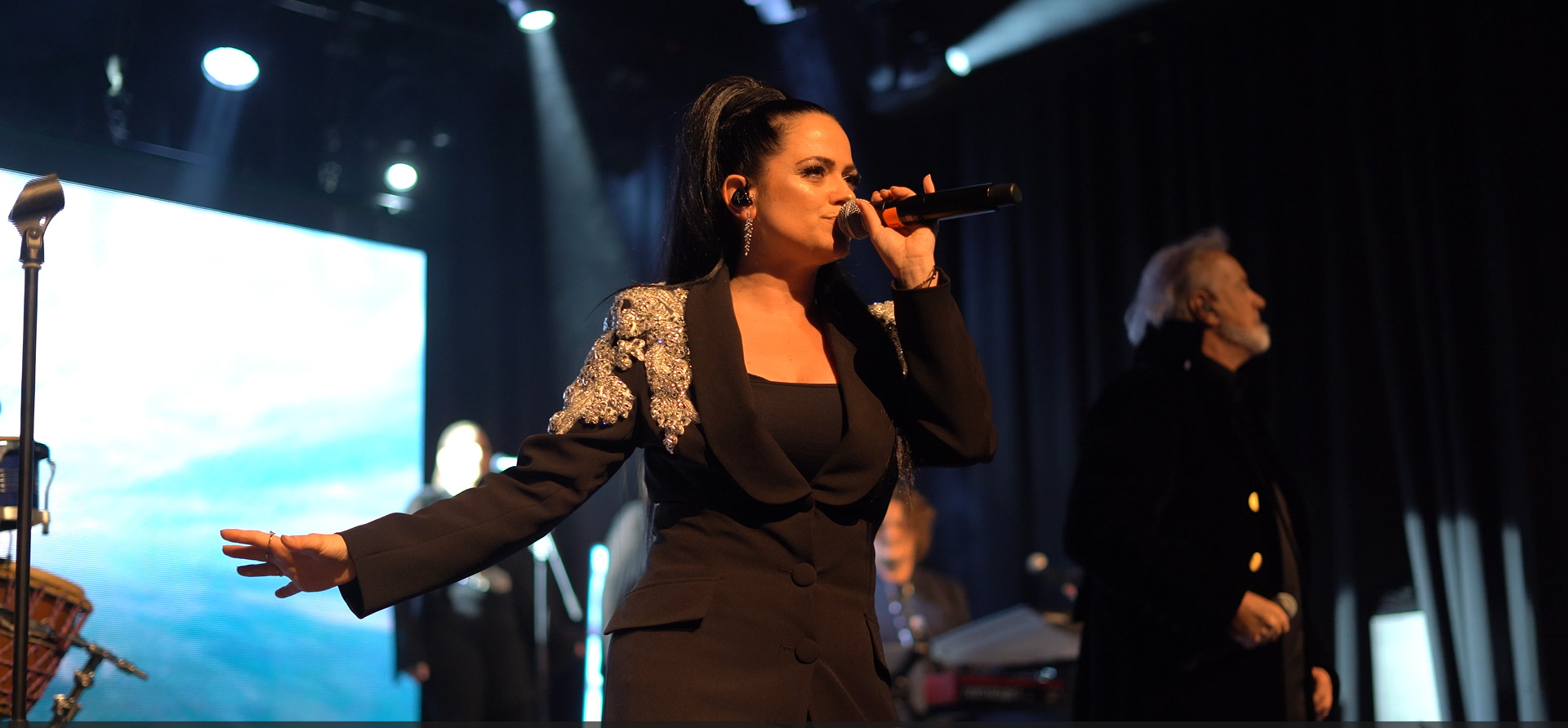 Berge in Flammen, Altaussee, Mystic Alpin Solistin mit Fred Jaklitsch (c) Larissa Jaklitsch